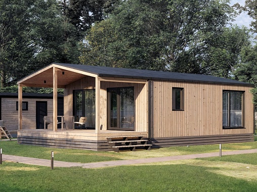 Модульный дом Барн 73