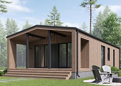 Строительство дома Барн 90 КП Андреевский